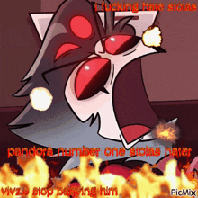 a picture of a cartoon character that says ' fucking hate stellas ' on it