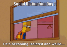 Social Distancing Day7 GIF - Social Distancing Day7 Hes Becoming Isolated And Weird GIFs