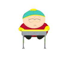 Spinning Eric Cartman Sticker - Spinning Eric Cartman South Park Stickers