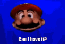 Mario Head Mario Teaches Typing GIF - Mario Head Mario Teaches Typing Can I Have It GIFs