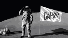 Futera Futera United GIF - Futera Futera United Astronaut GIFs
