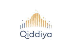 a colorful logo for a company called qiddiya