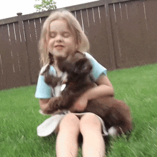 Playing With The Pup Claire Crosby GIF - Playing With The Pup Claire Crosby The Crosbys GIFs