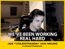 Weve Been Working Jos Van Meurs GIF - Weve Been Working Jos Van Meurs Violentpanda GIFs