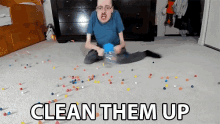 Clean Them Up Tidy Up GIF - Clean Them Up Tidy Up Messy GIFs