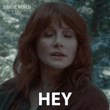 Hey Claire Dearing GIF - Hey Claire Dearing Bryce Dallas Howard GIFs