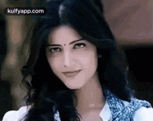 Smile.Gif GIF - Smile Shruti Haasan Actress GIFs