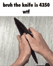 broke knife