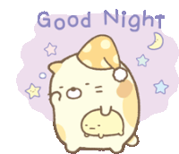 Cute Sumikko Gurashi Sticker - Cute Sumikko Gurashi Good Night Stickers