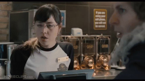 When People Come Into A Store Minutes Before Closing: GIF - Scott Pilgrim  Aubrey Plaza Movie - Discover & Share GIFs