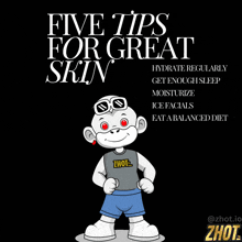 5 Tips For Great Skin Skincare Tips GIF