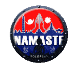 Namaste Roleplay Sticker - Namaste Roleplay Stickers
