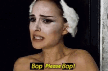 Bop Please Black Swan GIF - Bop Please Black Swan Natalie Portman GIFs