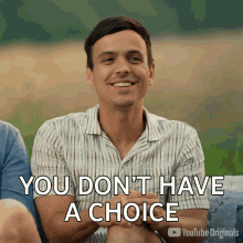You Dont Have A Choice Mitch Moffit GIF - You Dont Have A Choice Mitch Moffit Shut It Off Asap GIFs