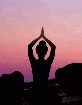 Hora De Meditar Medita O Zen Yoga Namast Gif Namaste Zen Meditation Discover