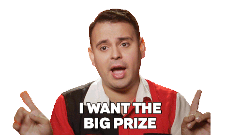 I Want The Big Prize Jaymes Mansfield Sticker - I Want The Big Prize Jaymes Mansfield Rupaul’s Drag Race All Stars Stickers