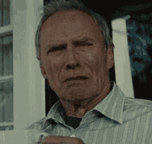 Clint Eastwood Over It GIF - Clint Eastwood Over It Seriously GIFs