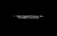a black background with a white text that says `` 1994 digital pictures , inc. all rights reserved . ''