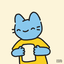 Happy Blue Cat GIF - Happy Blue Cat Cool Cats GIFs