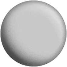 a gray circle on a white background with a shadow .