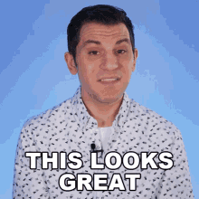 This Looks Great Shane Luis GIF - This Looks Great Shane Luis Rerez GIFs
