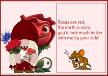 Gnome Roses Are Red Violets Are Blue Poems GIF