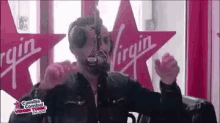 Man Wiped Out GIF - Man Wiped Out Virgin Tonic GIFs