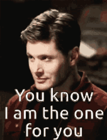 Dean Winchester Supernatural GIF - Dean Winchester Supernatural You Know GIFs