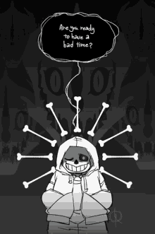 Sans Bad Time GIF - Sans Bad Time Are You Ready To Have Bad Time GIFs