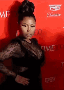 Nicki Minaj Pose GIF - Nicki Minaj Pose Red Carpose GIFs