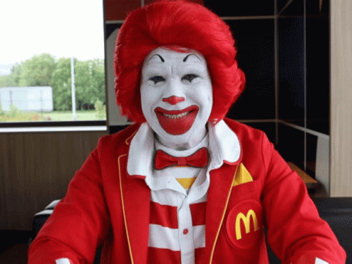 Clown Mcdonalds Gif Clown Mcdonalds Thumbs Up Discover Share Gifs | My ...
