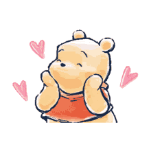 winnie the pooh bear love
