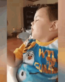 Funny Baby Dreaming GIF