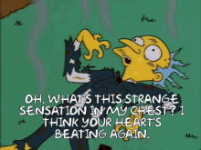 Burns Simpsons GIF - Burns Simpsons Heart GIFs