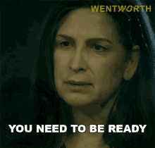 you need to be ready joan ferguson wentworth get ready prepare