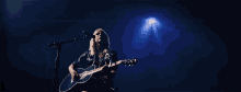 Playing Guitar Taylor Swift GIF - Playing Guitar Taylor Swift City Of Lover GIFs