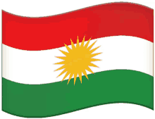 kurdish kurdistanflag