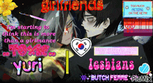 a collage of images with yuri written in the center