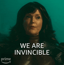 We Are Invincible Shax GIF - We Are Invincible Shax Miranda Richardson GIFs