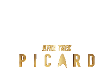 Star Trek Picard Logo Star Trek Series Sticker - Star Trek Picard Logo Star Trek Star Trek Series Stickers