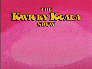 The Kwicky Koala Show title card