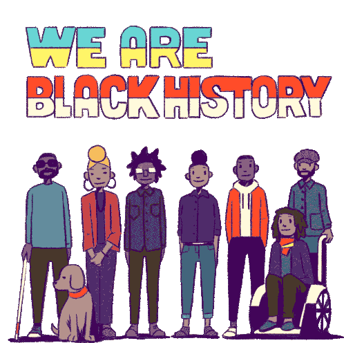 We Are Black History I Am Black History Sticker - We Are Black History I Am Black History Africanamerican Stickers
