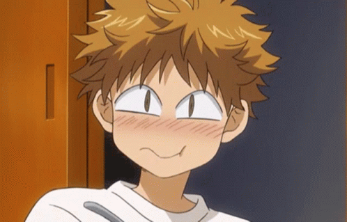 Anime Boy GIF - Anime Boy Trying Not To Laugh - Discover & Share GIFs