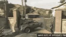 Car Crash GIF - Car Crash Fence GIFs