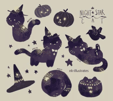 Cat Black GIF - Cat Black Night GIFs