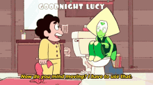 Goodnight Lucy Steven Universe GIF - Goodnight Lucy Steven Universe Steven Universe Pardoit GIFs