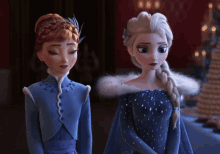 Olafs Frozen Adventure Princess Anna GIF - Olafs Frozen Adventure Princess Anna Queen Elsa GIFs