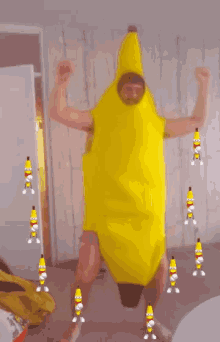 michbanana michmich banana dancer happy
