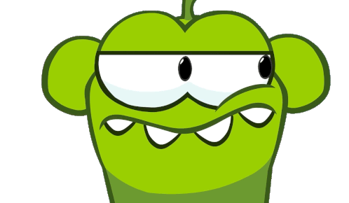 Searching Om Nom Sticker - Searching Om Nom Cut The Rope Stickers
