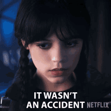 it wasnt an accident wednesday addams jenna ortega wednesday it was planned